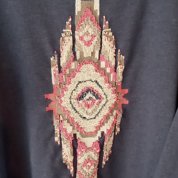 Unique Beaded SweatShirt - Picture 4 of 11
